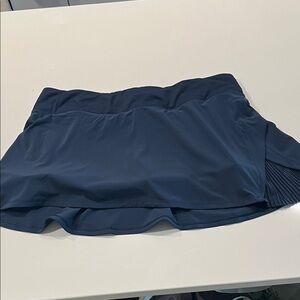 Lululemon Women’s Deep Navy Tennis Skirt Skort (Size 14)
